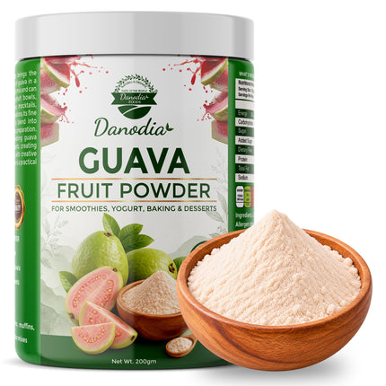 Guava Powder, Smoothies & Baking, 200g Pack, Smoothie Pantry