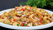 papad chat recipe