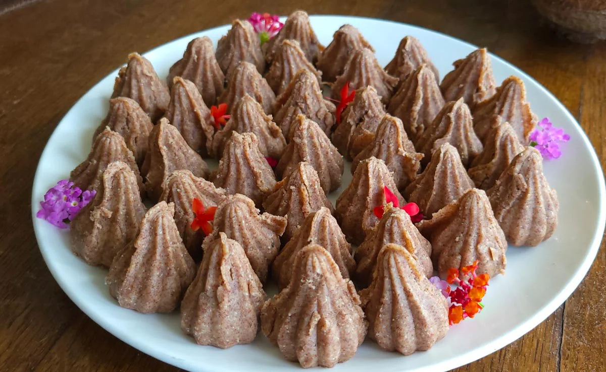 How to prepare a millet modak recipe?