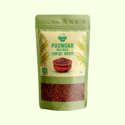 Poongar Red Rice, Traditional Low GI Healthy Rice 950g