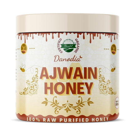 Organic Ajwain Honey, Pure, Unprocessed, Purified Honey