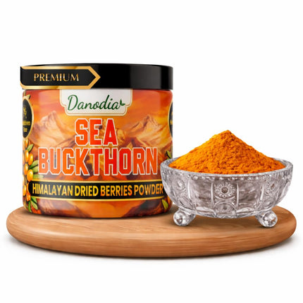 Sea Buckthorn Powder, Smoothies & Drinks, 80g Pack, US Pantry