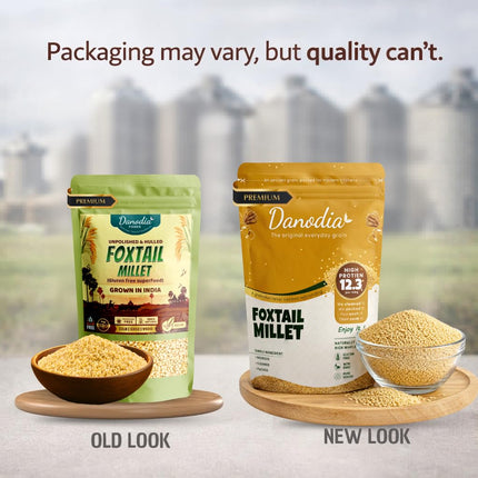 Organic Foxtail Millet Grain, Gluten-Free, 2 lb, Whole Grain