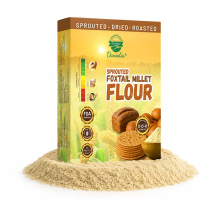 Organic Sprouted Foxtail Millet Flour 950g/2 lb