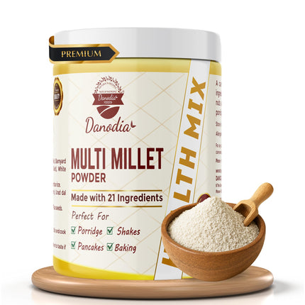 Multi Millet Health Mix, Gluten-Free, 400g Pack, Pantry Snack