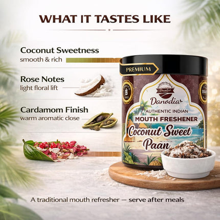 Coconut Sweet Paan Mukhwas, Indian Mukhwas, 100g, Pantry Pack