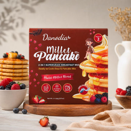 Millet Pancake Mix, Ready to Cook, 250g x 2, South Indian Mix