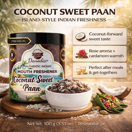 Coconut Sweet Paan Mukhwas, Indian Mukhwas, 100g, Pantry Pack