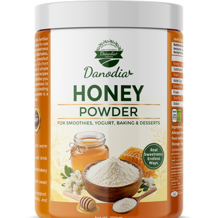 Honey Powder, Tea, Coffee & Baking, 200g, for Drinks & Baking