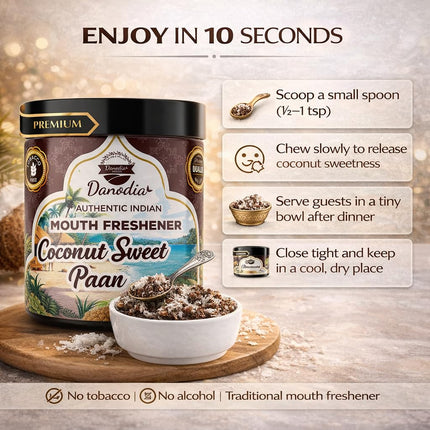 Coconut Sweet Paan Mukhwas, Indian Mukhwas, 100g, Pantry Pack
