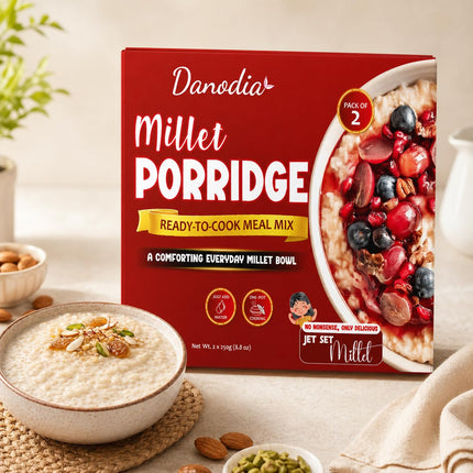 Millet Porridge Mix, Ready to Cook, 250g x 2, Easy Meal Prep