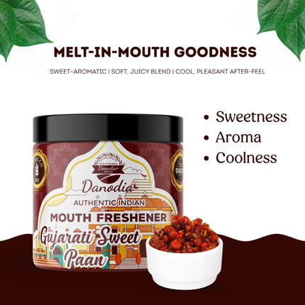 Gujarati Sweet Paan, Indian Mukhwas, 100g Pack, Mukhwas Snack