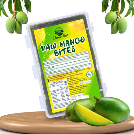 Raw Mango Bites Candy, Chewy Indian Candy, 150g, Indian Snack