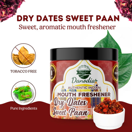 Dry Dates Sweet Paan Mukhwas, Indian Mukhwas, 100g, US Pantry
