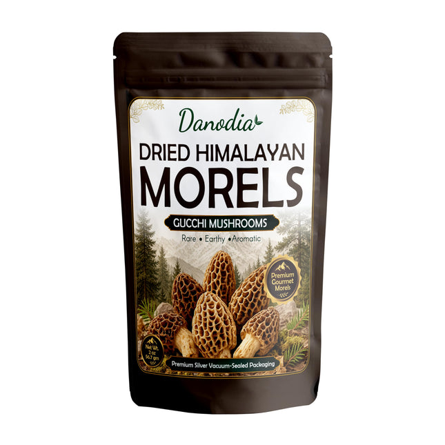 Dried Morel Mushrooms, Gourmet Wild Mushrooms, 56g
