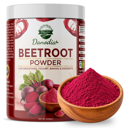 Beetroot Powder, Smoothies & Baking, 200g Pack, for Smoothies