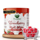 Strawberry Fruit Bites Candy Snack, Chewy Indian Candy, 300g