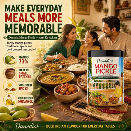 Mango Chutney 500g (17.64 oz), Traditional Indian Mango Condiment