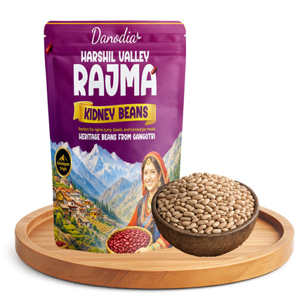 Harshil Valley Rajma Beans, Whole Dried, 2 lb Pack, US Pantry