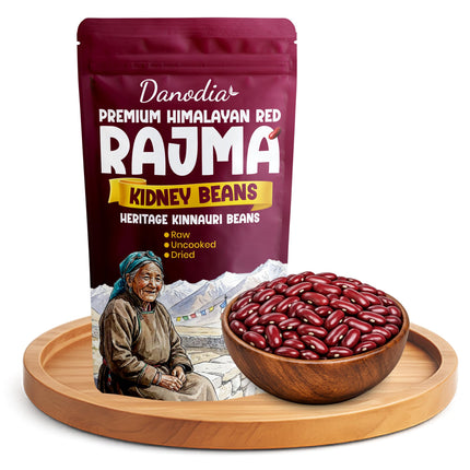 Himalayan Red Rajma Beans, Whole Dried, 2 lb Pack, US Pantry