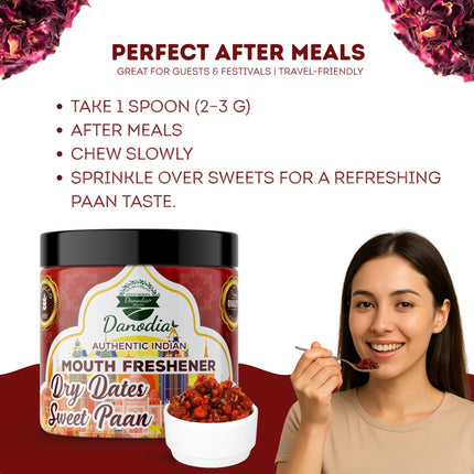 Dry Dates Sweet Paan Mukhwas, Indian Mukhwas, 100g, US Pantry