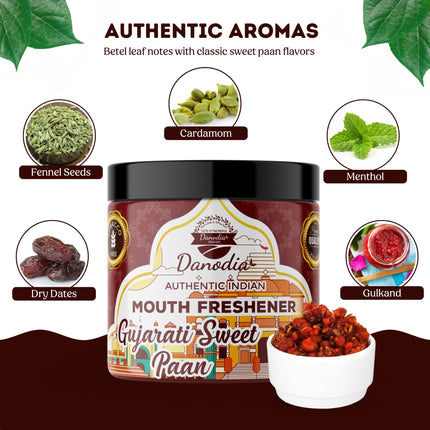 Gujarati Sweet Paan, Indian Mukhwas, 100g Pack, Mukhwas Snack