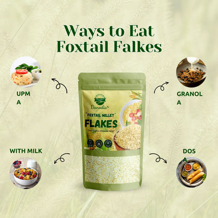 Foxtail Millet Flakes, Healthy Breakfast Flakes 950g