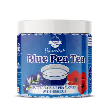 Danodia Foods Blue Pea Tea With Wild Hibiscus, Herbal Tea Blend