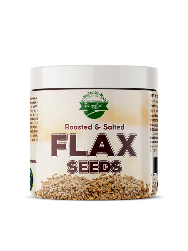 Danodia Foods Roasted and Salted Flax Seeds - 250g