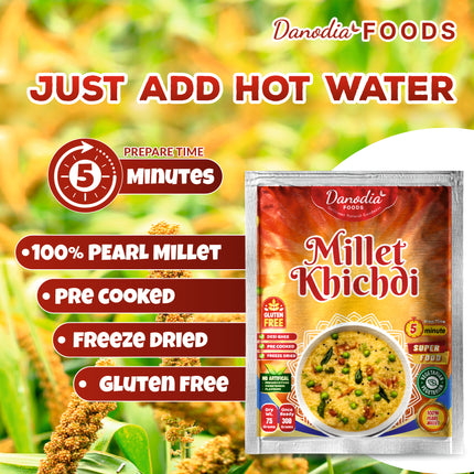 Danodia Foods Ready to Make Pearl Millet Khichdi | Bajre ki khichdi