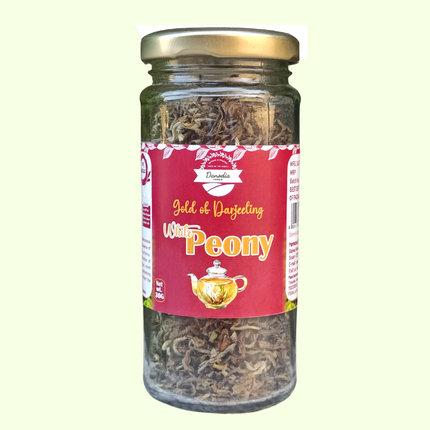 Organic White Peony Tea From Darjeeling, 30g (Gold Of Darjeeling)