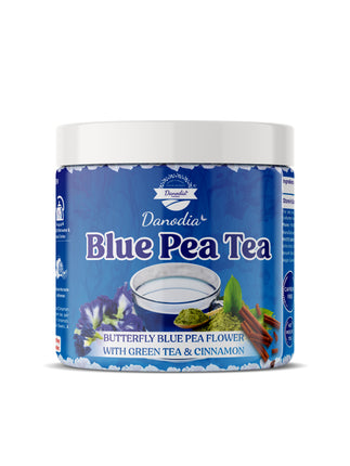 Danodia Foods Blue Pea Tea with Wild Green Tea, Cinnamon