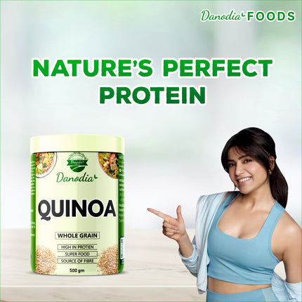 Danodia Foods Quinoa - Whole Grain - 500gm